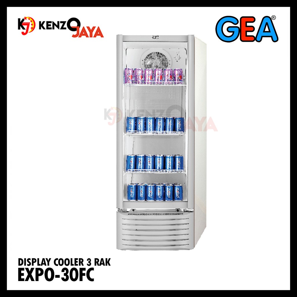 Showcase 3 Rak GEA EXPO-30FC