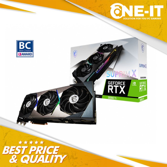VGA MSI GeForce RTX 3090 Ti SUPRIM X 24G 24GB GDDR6X