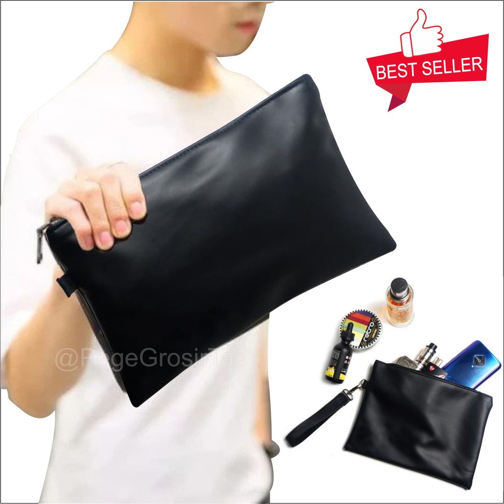 Pouch Tas Tenteng Pria Handbag Clutch Cowok Termurah Tas Tangan Pria - PG - 8862