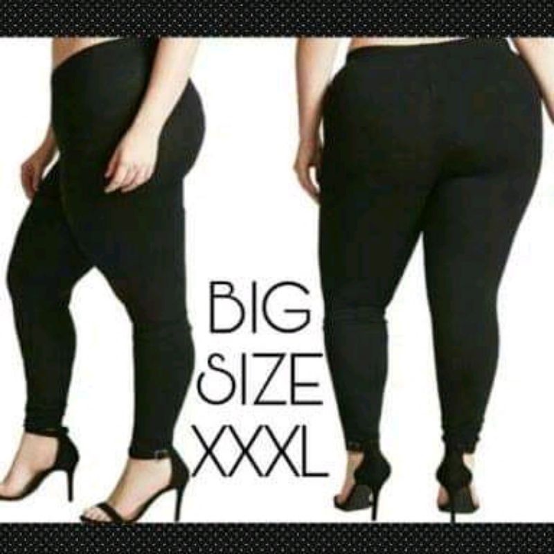 LEGGING PANJANG BAHAN TEBAL big jumbo xxl.BB.60/90