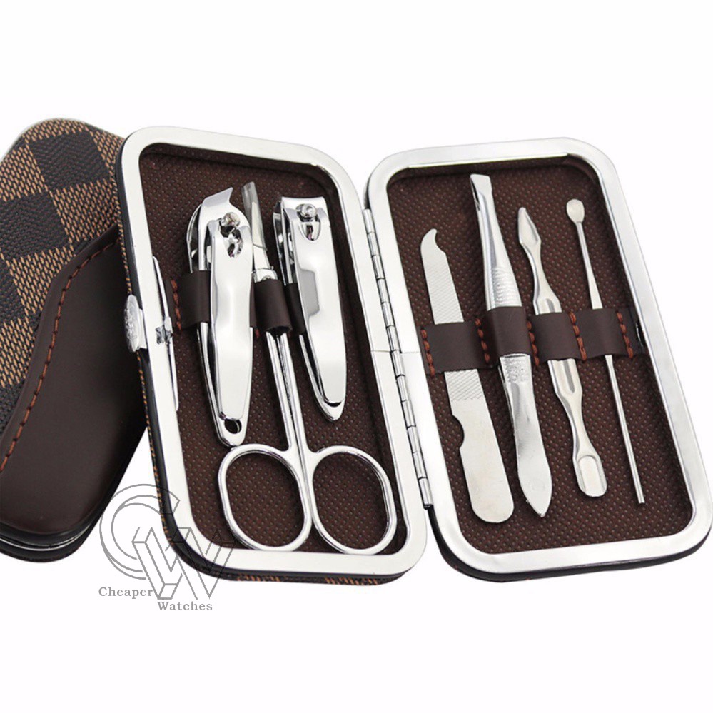 Cheaper-Mani Pedi Set 7in1 Alat Manicure Pedicure Set Gunting Kuku Set