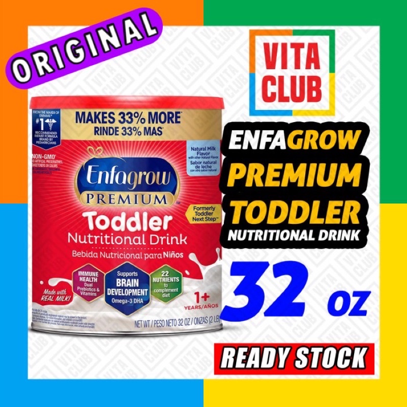 Enfagrow Premium Toddler - 32 oz anak 12 bulan plus susu import US