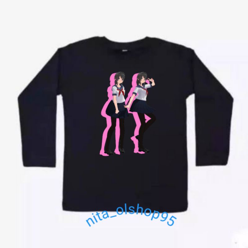 baju lengan panjang sakura school simulator versi terbaru