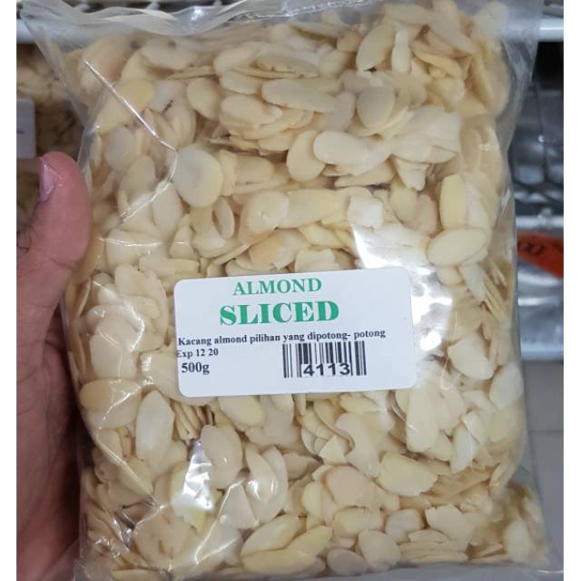 

Almond Slice 500GR / Kacang Almond Iris