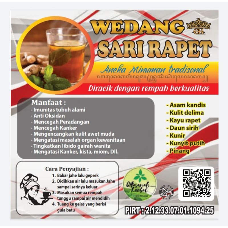 

Wedang Sari Rapet