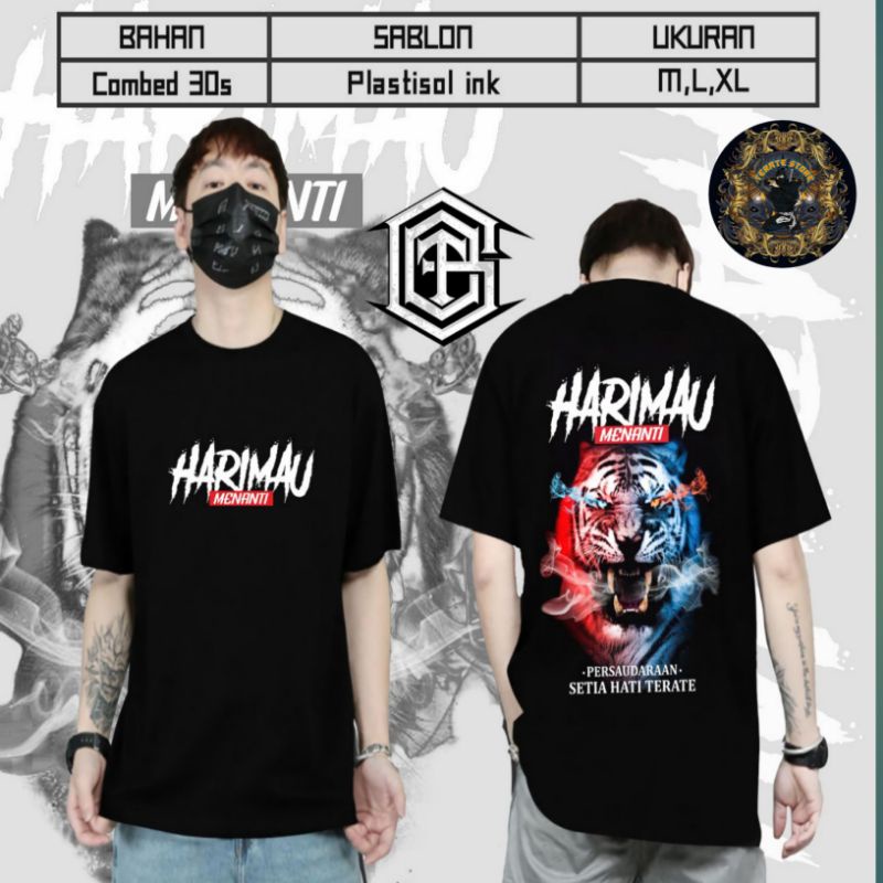 Kaos Harimau Menanti | Kaos PSHT | Kaos Terate | Kaos Distro | Kaaos