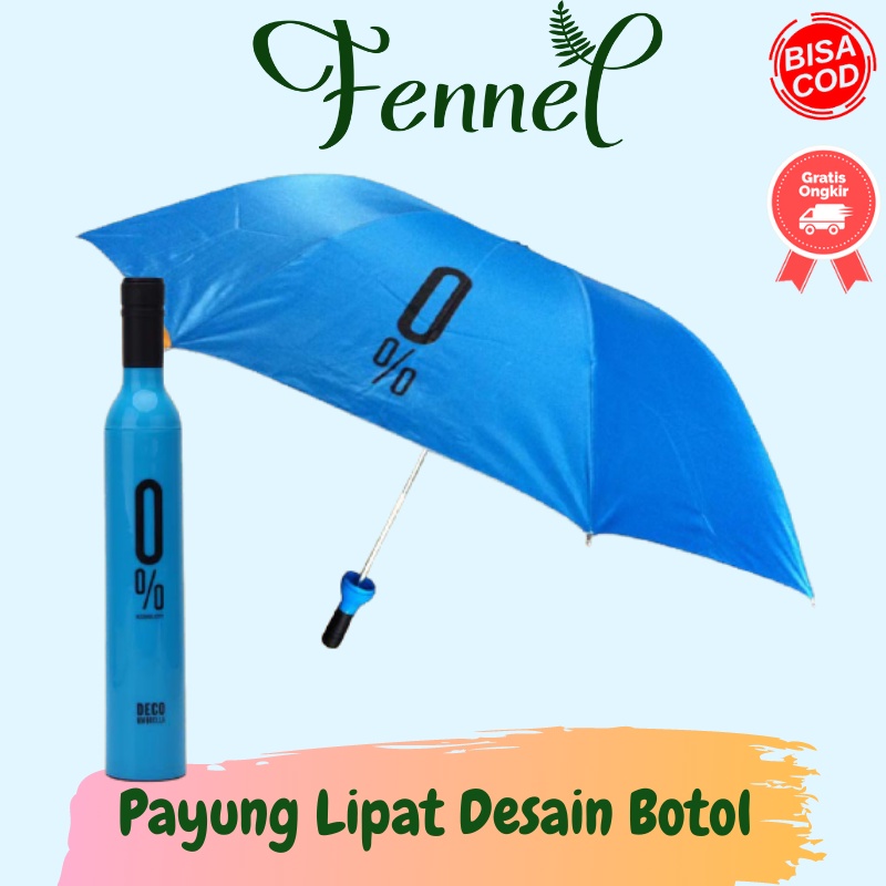 Payung Lipat Desain Botol