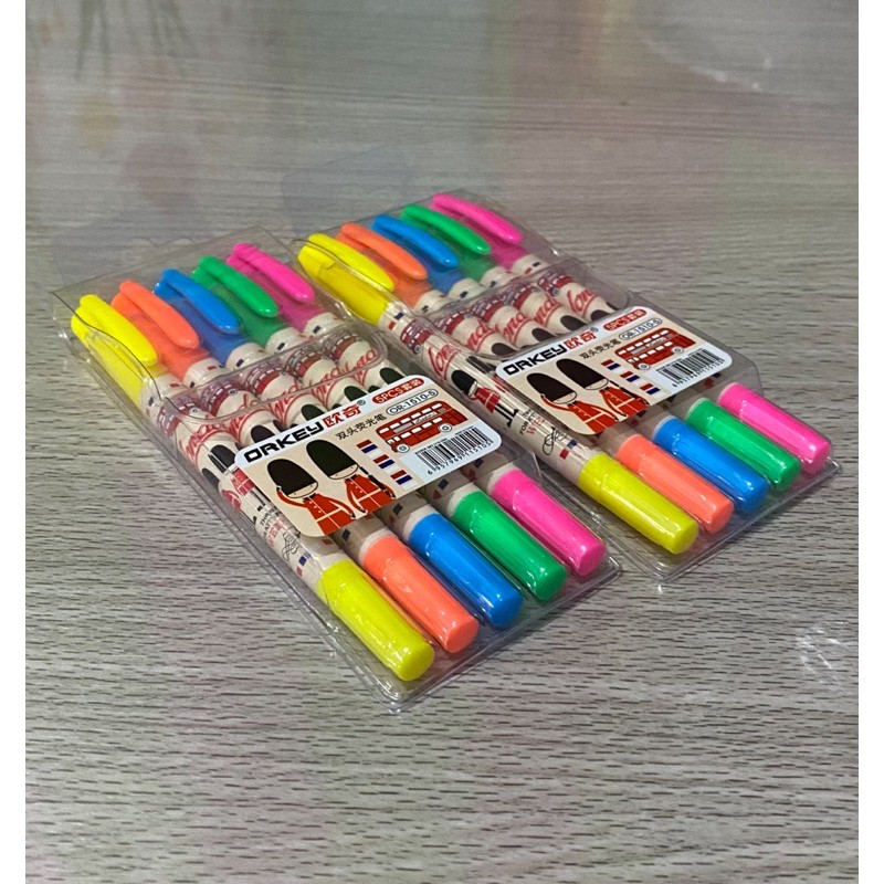 

Stabilo warna warni set isi 5 warna motif london