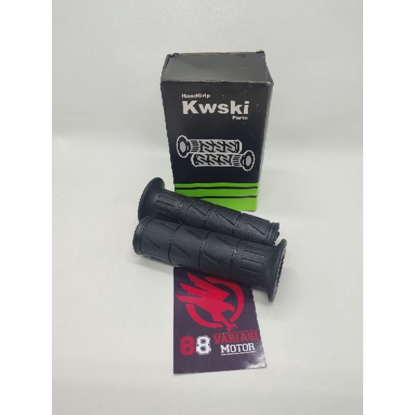 Promo Set Handgrip Kaze dan Jalu Stang Fu Crome Besar Universal Semua Motor Bisa Pakai
