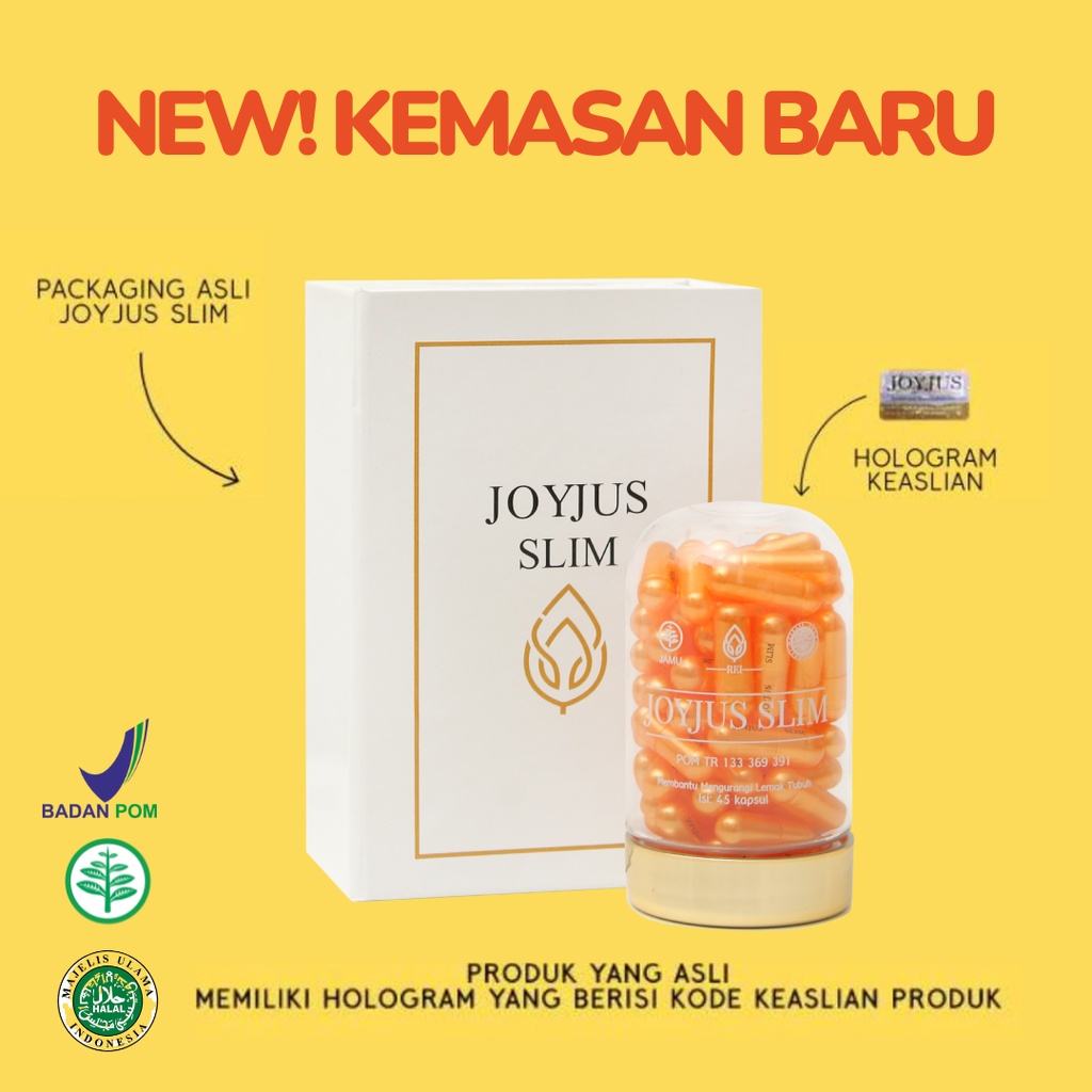 Joyjus Slim [COD] Paket Kapsul Fiber Zemfit Vitamin Collagen Minuman Pelangsing Jus Halal BPOM