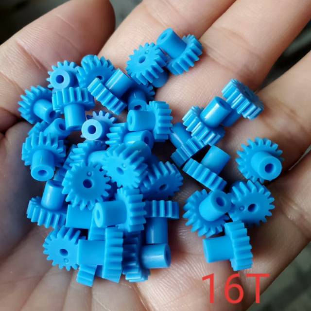 Gir 16T biru gir dinamo tamiya (10pcs)