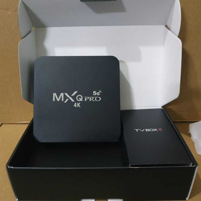Tv Box Android MXQ 5g 4K Smart TV Media Player 2/16 Gb Gratis Remot