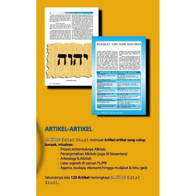 

ALKITAB LAI EDISI STUDI. Alkitab Kristen. Alkitab Edisi Study. Bible Trusted Seller
