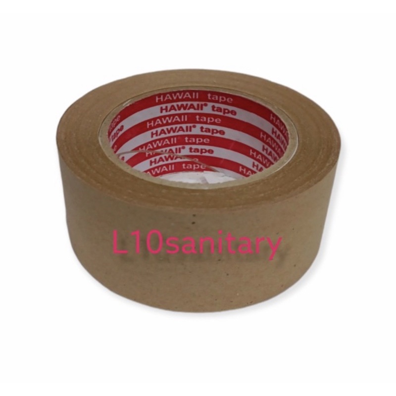 Lakban Air / Gummed Tape 2” Inch / 48mm x 50 yard HAWAII