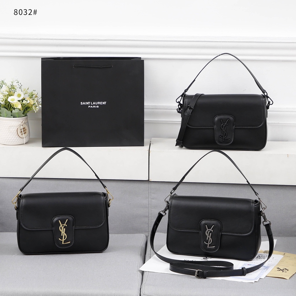 Handbag Shoulder Bag in Black #8032