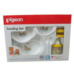 Pigeon Feeding Set Besar, Feeding Set Pigeon, Alat Makan Bayi Pigeon
