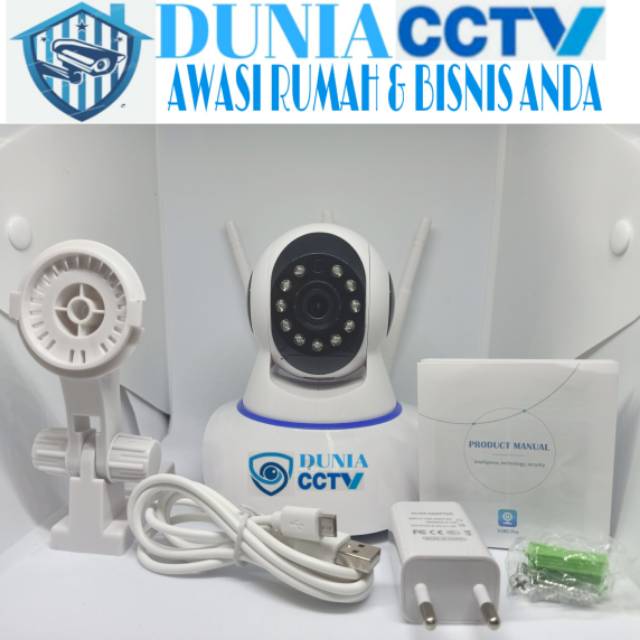 IP Kamera CCTV Wireless Wifi BABY CAM 3 antena FULL HD 1080P APP V380