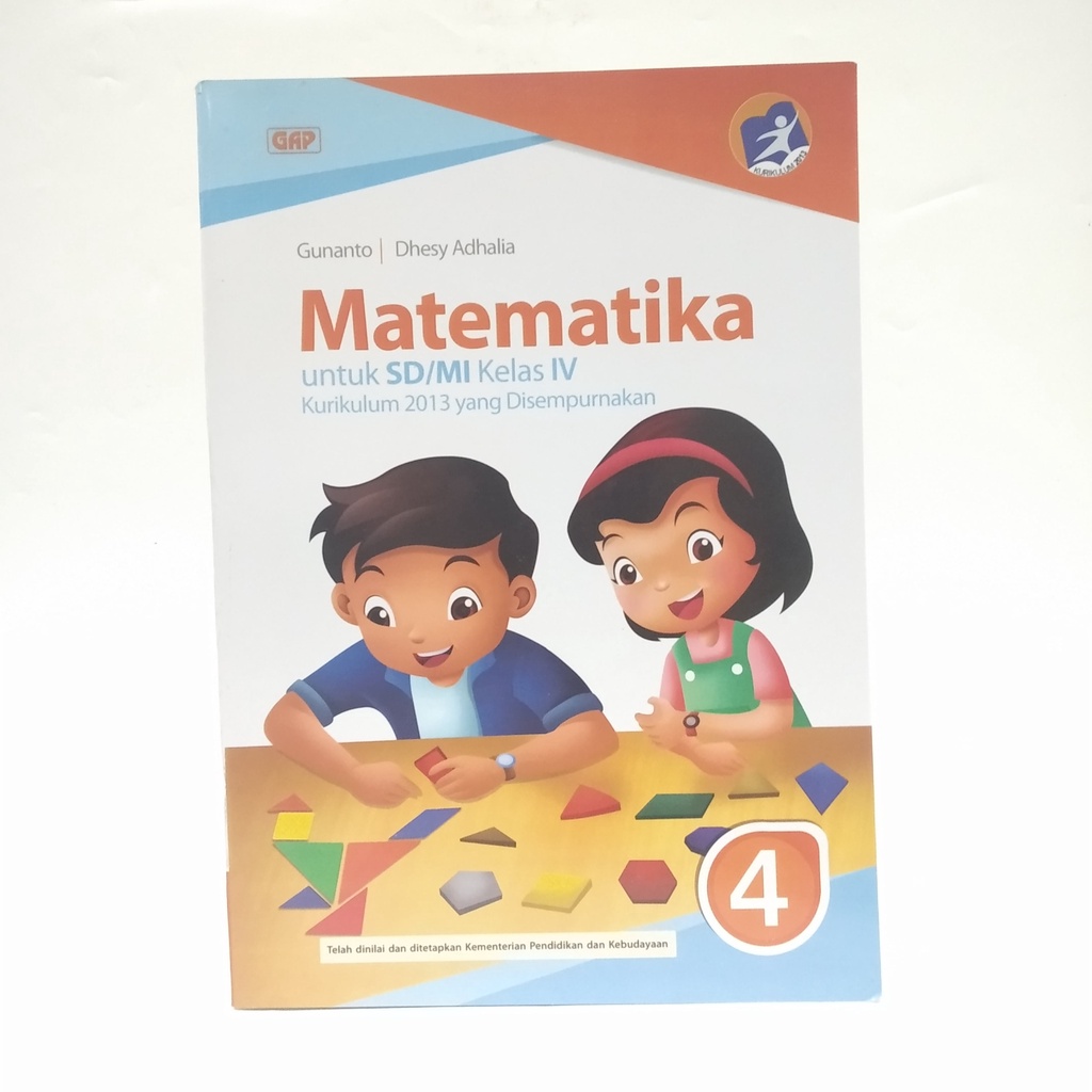 Buku matematika kelas 4 SD GUNANTO