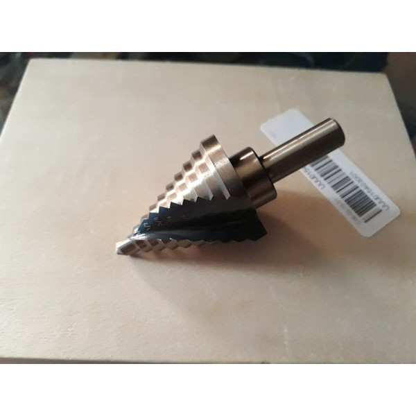 mata bor pagoda kerucut spiral 35 mm Cobalt M42 Step Drill Bit Set Spiral Flute