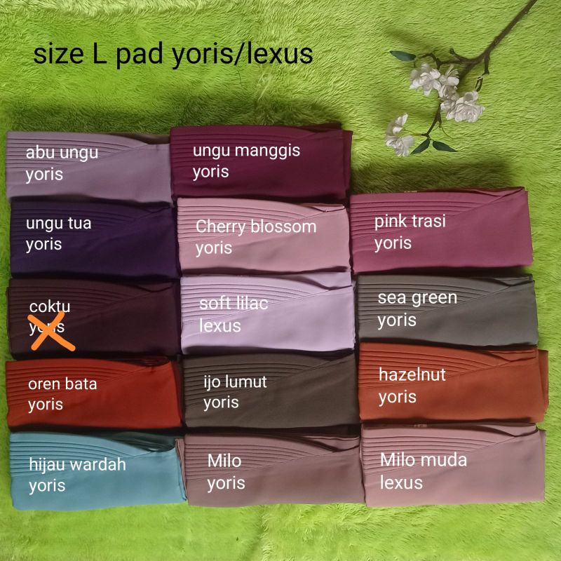 Khimar Reguler size L Yoris by Khairana
