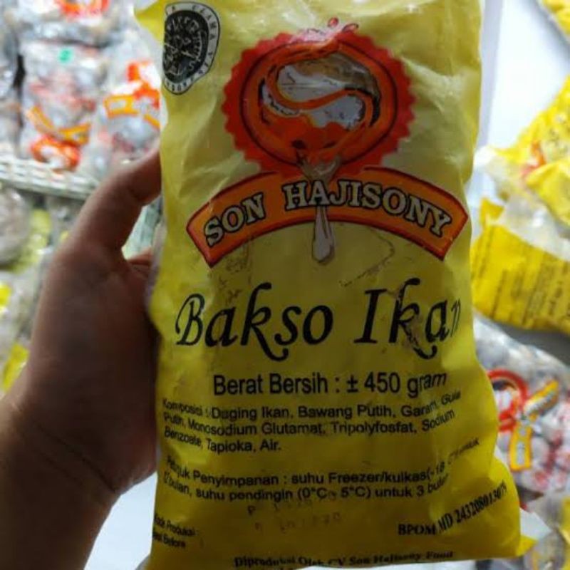 

bakso ikan son haji sony