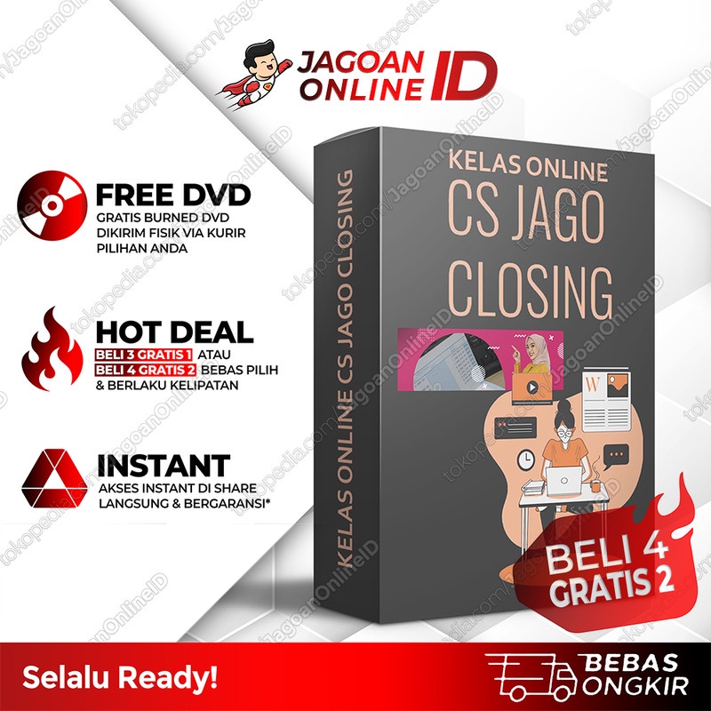

[JGG] Ecourse CS Jago Closing - Teknik Closing, Follow Up, dan Skrip CS