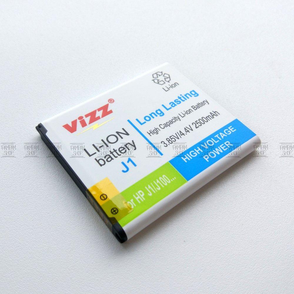 Baterai Vizz Double Power Original Samsung Galaxy J1 2015 J100 Batre Batrai Battery Ori 100% SM-J100H