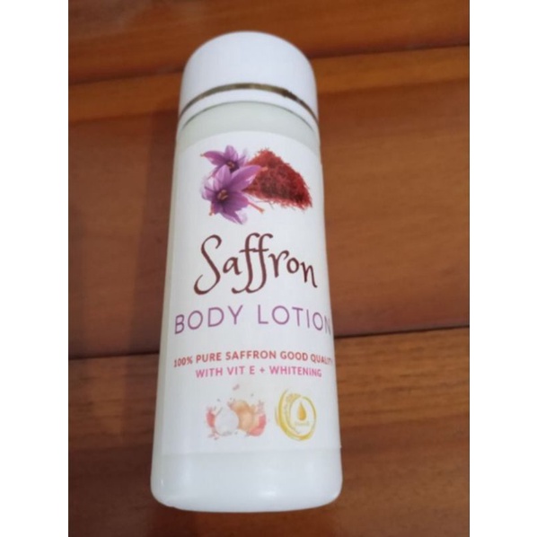 BODY LOTION SAFFRON WHITENING PLUS ARBUTIN ORIGINAL .