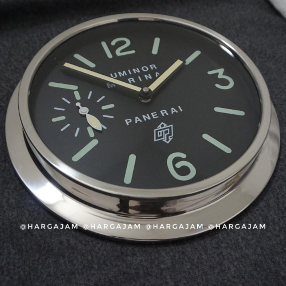 Jam Dinding Luminor Marina Panerai Chrono Detik Hargajam Wall Clock Glow In The Dark Shopee Indonesia