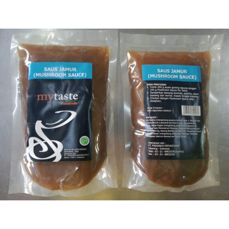 

My Taste Saus Jamur Mushroom 500gr