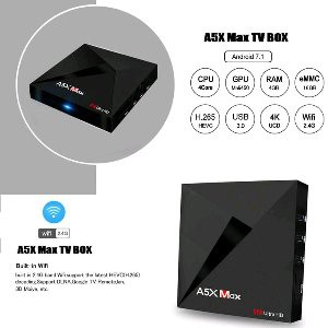 Android Tv Box A5X 7 1 Nougat 4g 16g RK3328 4K Antena Kekinian Terbaik