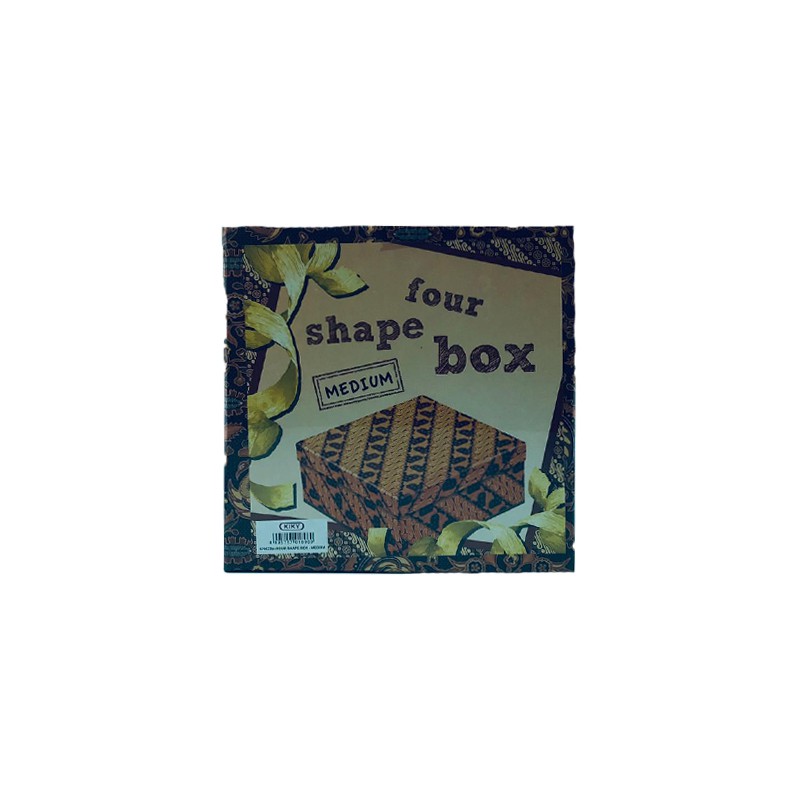 Kiky / Four Shape Box / Box Kado / Box Serbaguna / Medium (M)