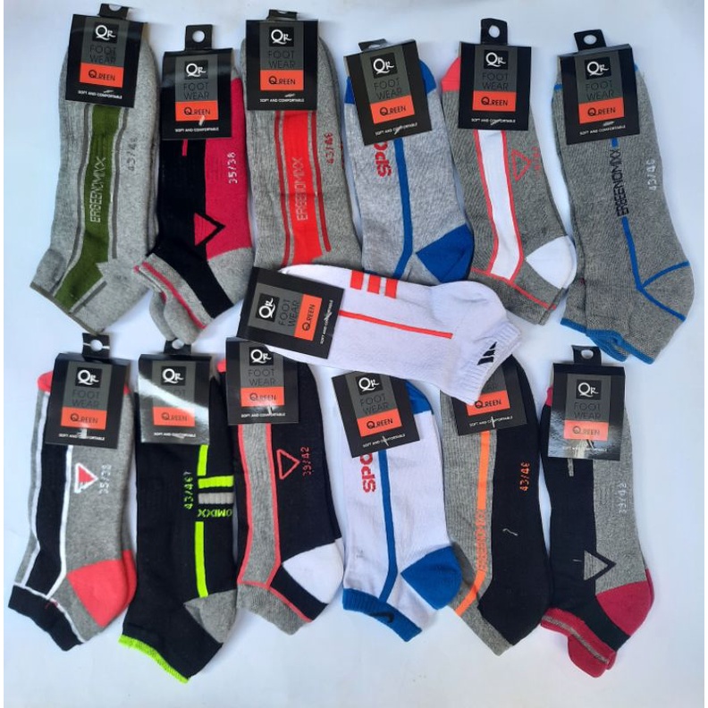 KAOS KAKI SPORT MURAH,PENDEK,SEMATAKAKI,SEBETIS,