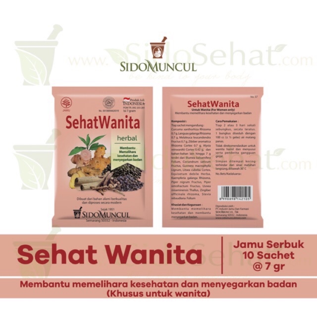 

Jamu Sehat Wanita SidoMuncul