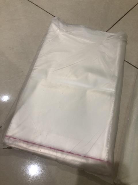 Plastik Opp Seal Uk 20cm X 30cm ( 100 Lbr ) Plastik Garment Seperti Baju Kemeja, Kaos, Sweater
