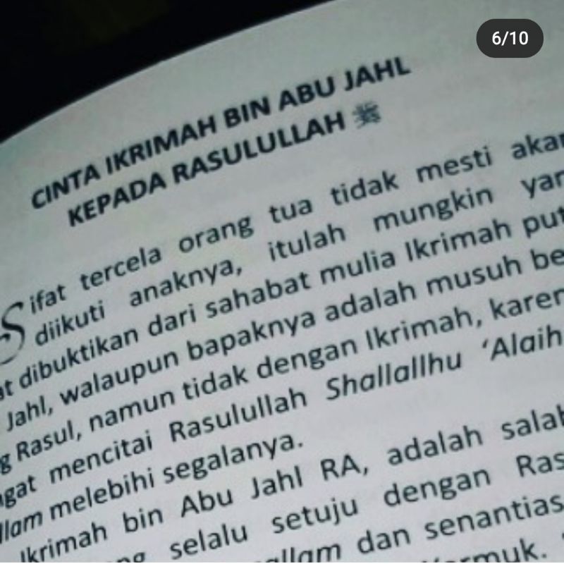 kisah motivasi para pecinta Rosulullah