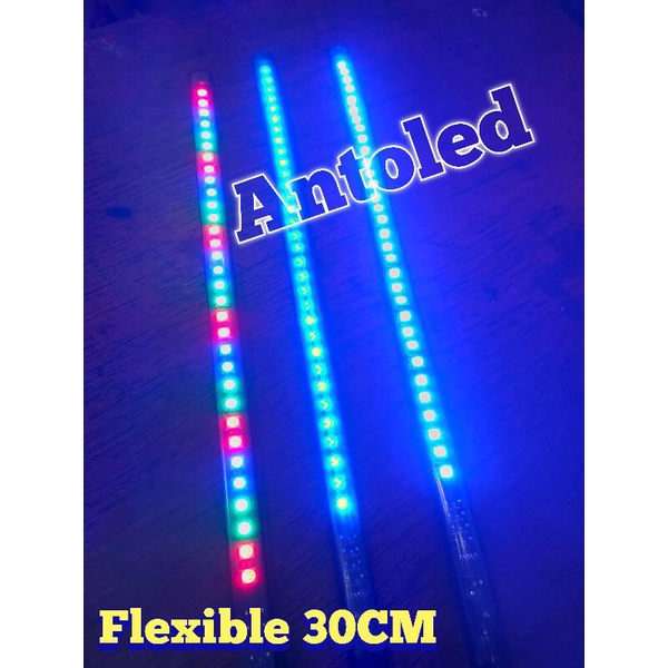 LAMPU VARIASI MOTOR LED DRL ELASTIS KEDIP RUNNING LAMPU ALIS RUNNING FLEXIBLE FLEKSIBEL ANTOLED