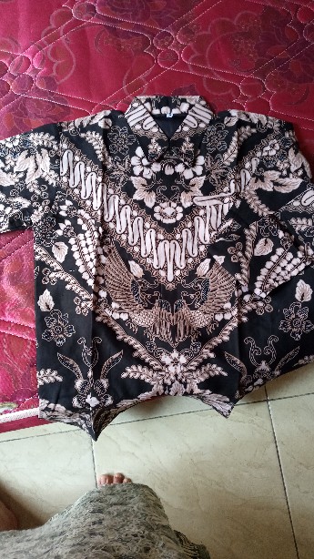 Kemeja Batik Pria Lengan Panjang Luhung Full Furing Katun Sragenan Premium By Kanaya