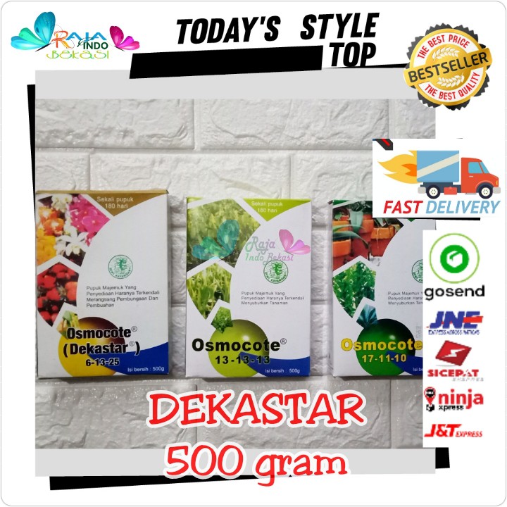 500 Gram - Pupuk Gandasil Dekastar - Gandasil D Daun B Bunga Dekastar 17-11-10 13-13-13 6-13-25 Te