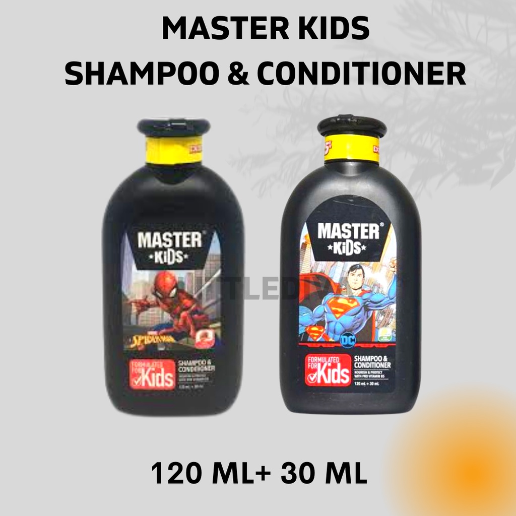 Shampoo dan Conditioner Rambut Anak MASTER KIDS 150mL Aroma Strawberry Melon shampo sampo konditioner