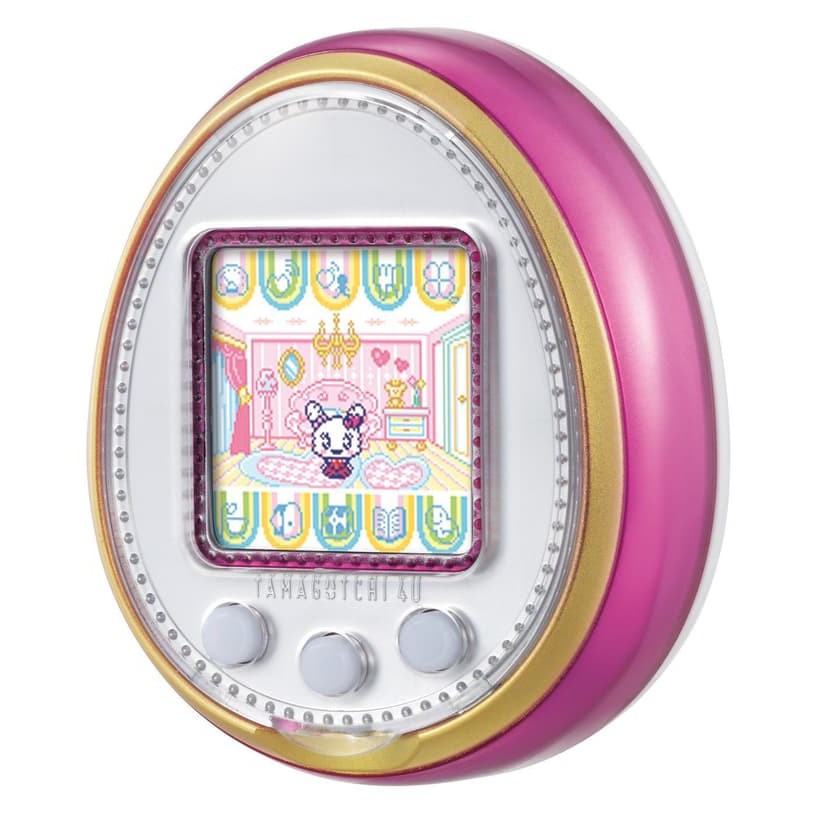 Promo Tamagotchi 4u pink/tamagotchi layar warna ready pink asli bandai