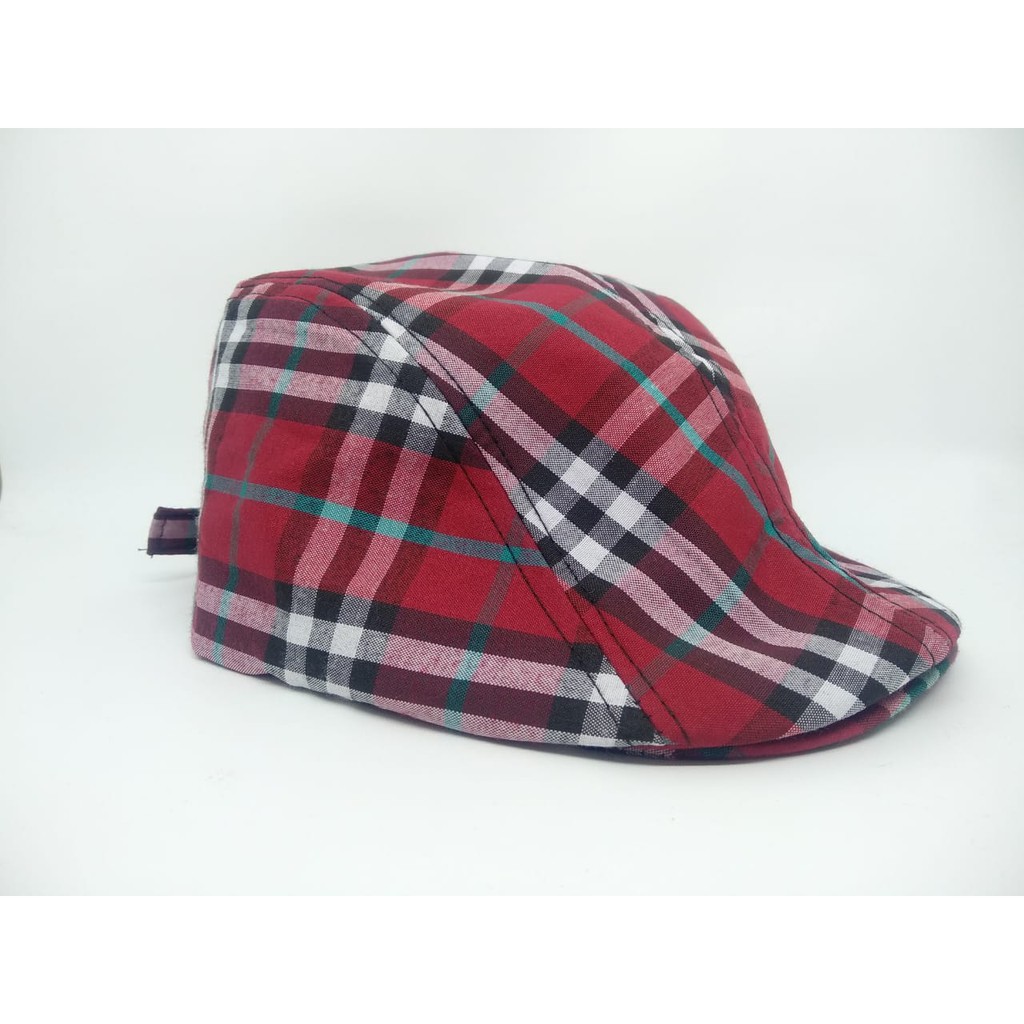 TOPI PET / COPET / PATION MODEL FLAT CAP MURAH / TOPI KODOK