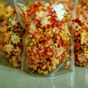 

Krupuk Seblak Bunga Warna Warni 250gr