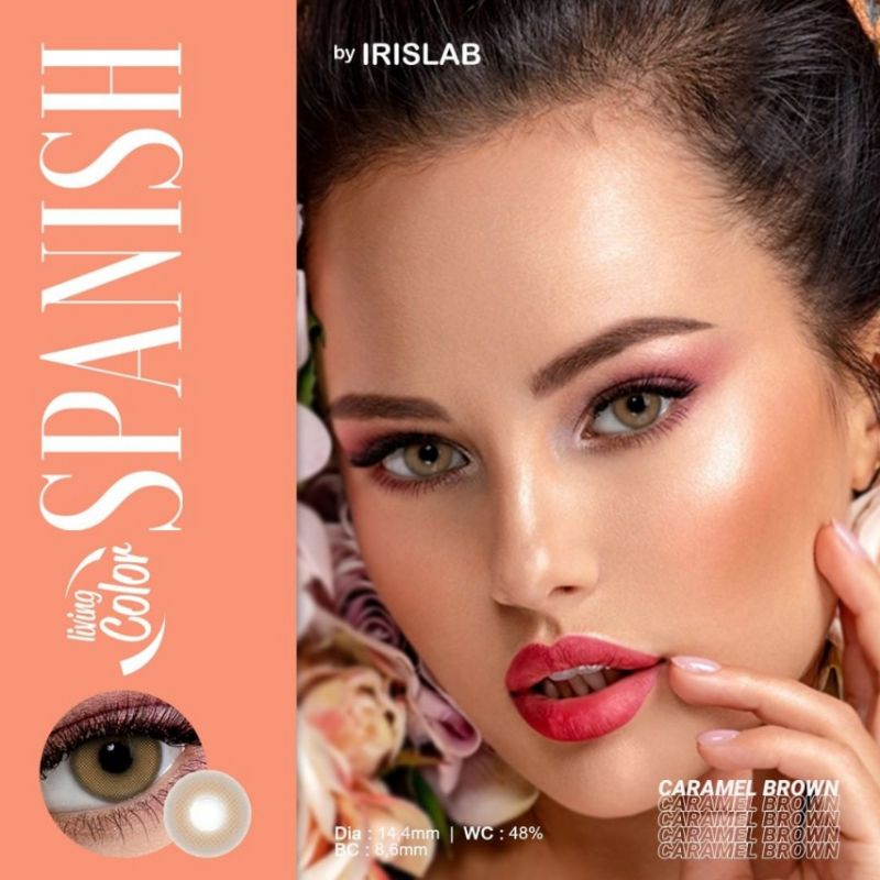 Softlens LIVING COLOR SPANISH 14.4 MM by IRISLAB / Softlen Soflen Softlense Warna