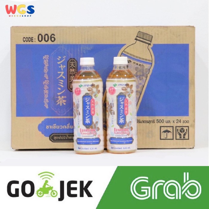 ItoEn - Ito En Jasmine Green Tea 24 btl x 500ml - Khusus Gojek - Grab