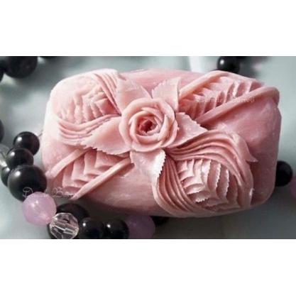 PRODUCT PREMIUM SABUN UKIR, SABUN UKIR KARAKTER, SABUN UKIR KARAKTER BUNGA MAWAR, SABUN UKIR LUCU, S