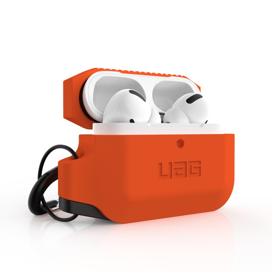 UAG AirPods Pro Case Silicone dengan Military Drop-Tested Standards Carabiner yang Dapat Dilepas