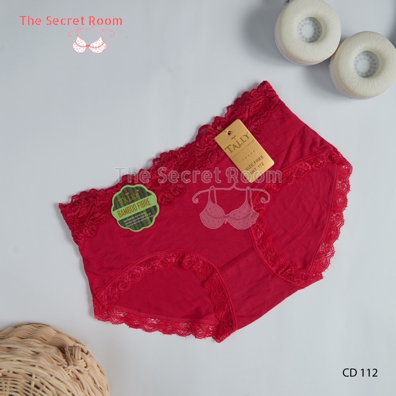 TALLY CD CELANA DALAM RENDA 112 | KATUN | FREE SIZE | FIT M/L