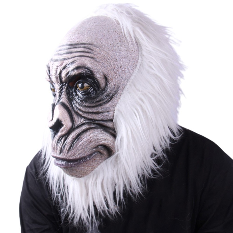 Zzz Mainan Kepala Monyet Gorilla Bahan Latex Untuk Kostum Halloween