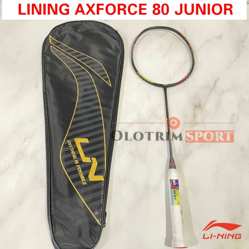 Raket Badminton LINING AXFORCE 80 JR 5U 78gram Junior Original